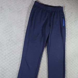 Boy's Champion Size L Navy Blue Athletic Pants EUC
